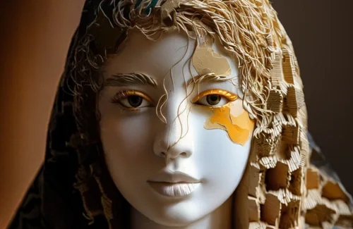 Artistic portrait from the AI Filters preview