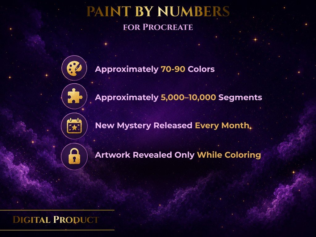 Mystery Paint by Number