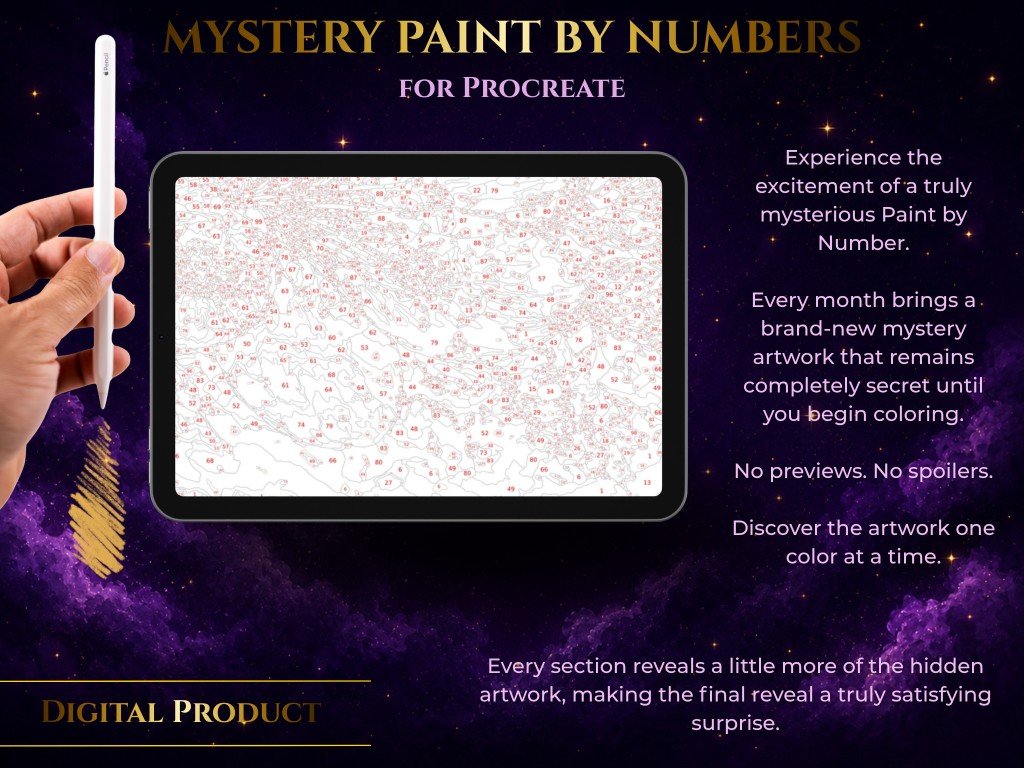 Mystery Paint by Number