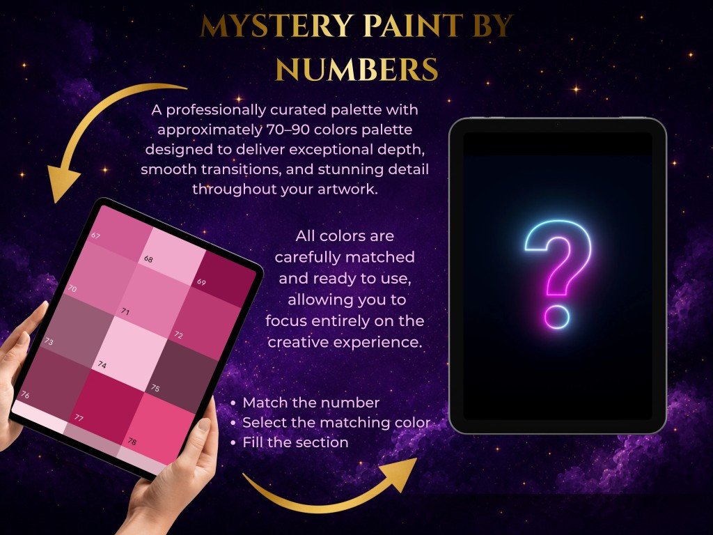 Mystery Paint by Number