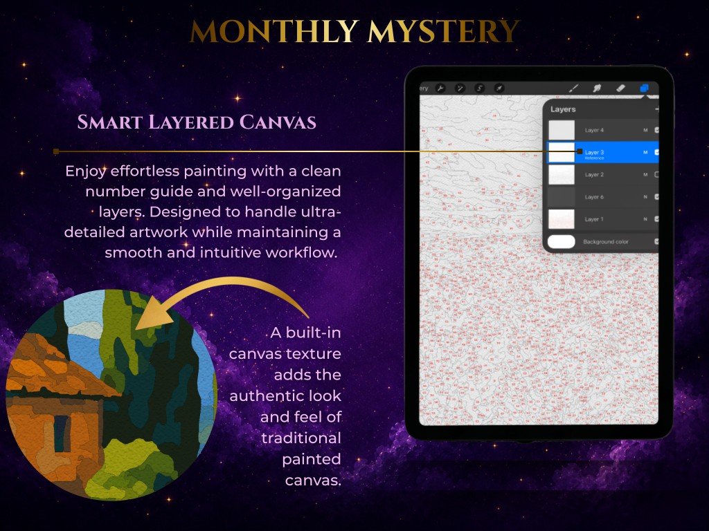 Mystery Paint by Number